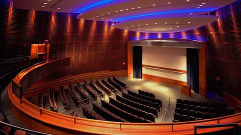 Amphitheater wide view from balcony