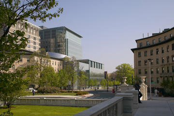 View from Harvard Courtyard